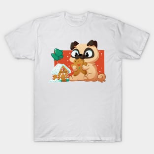 Holiday Pug T-Shirt